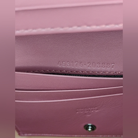 NIB Gucci Blooms Compact Wallet - Pink/Mauve - Picture 9 of 16